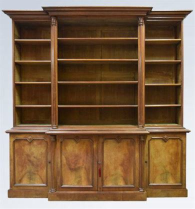 Anitique Bookcases For Sale Including Breakfront Library Bookcases