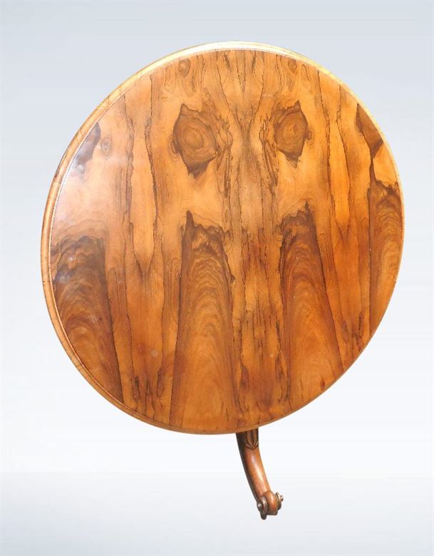 Round Antique Table - Late Regency Rosewood Centre Dining Breakfast Table