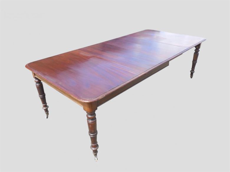 Antique narrow dining table online