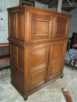 19th Century Antique Court Livery Cupboard - Antique Oak Cupboard UK Antique Court Cupboard - Antique early 19th Century oak Court livery cupboard - 19th Century Antique Court Livery Cupboard - Antique Oak Cupboard UK