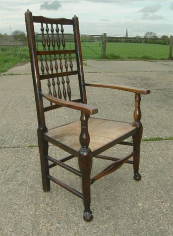 ANTIQUE FURNITURE WAREHOUSE - Antique Set Country Chairs - Set Of 8 Antique Set Country Chairs - Set Of 8 Eight Ash Lancashire Spindle Back Country Dining Chairs - ANTIQUE FURNITURE WAREHOUSE - Antique Set Country Chairs - Set Of 8
