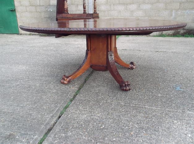 Antique Furniture Warehouse Huge Round Table