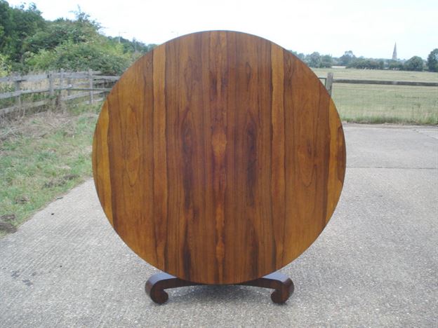 Antique Furniture Warehouse Large Round Table 5ft Large Antique Round Table 5ft Diameter Regency Rosewood Breakfast To Comfortably Seat Eight 8 People