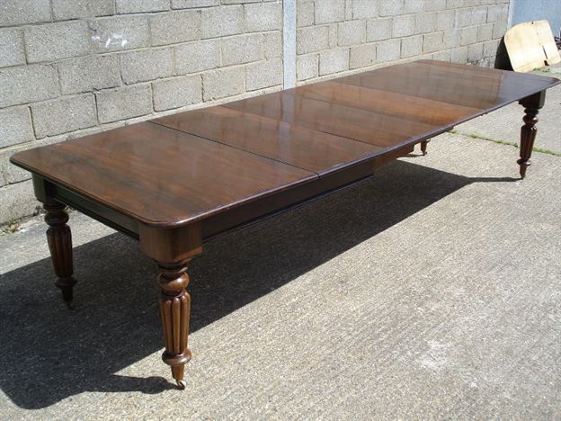 Antique Furniture Warehouse Long Dining Table