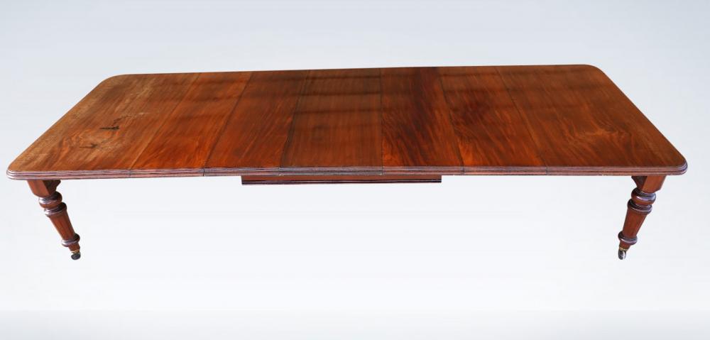 Victorian Mahogany Dining Table Extending To 3.6 Metre 12ft